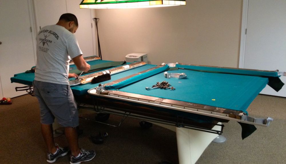  a DIY pool table