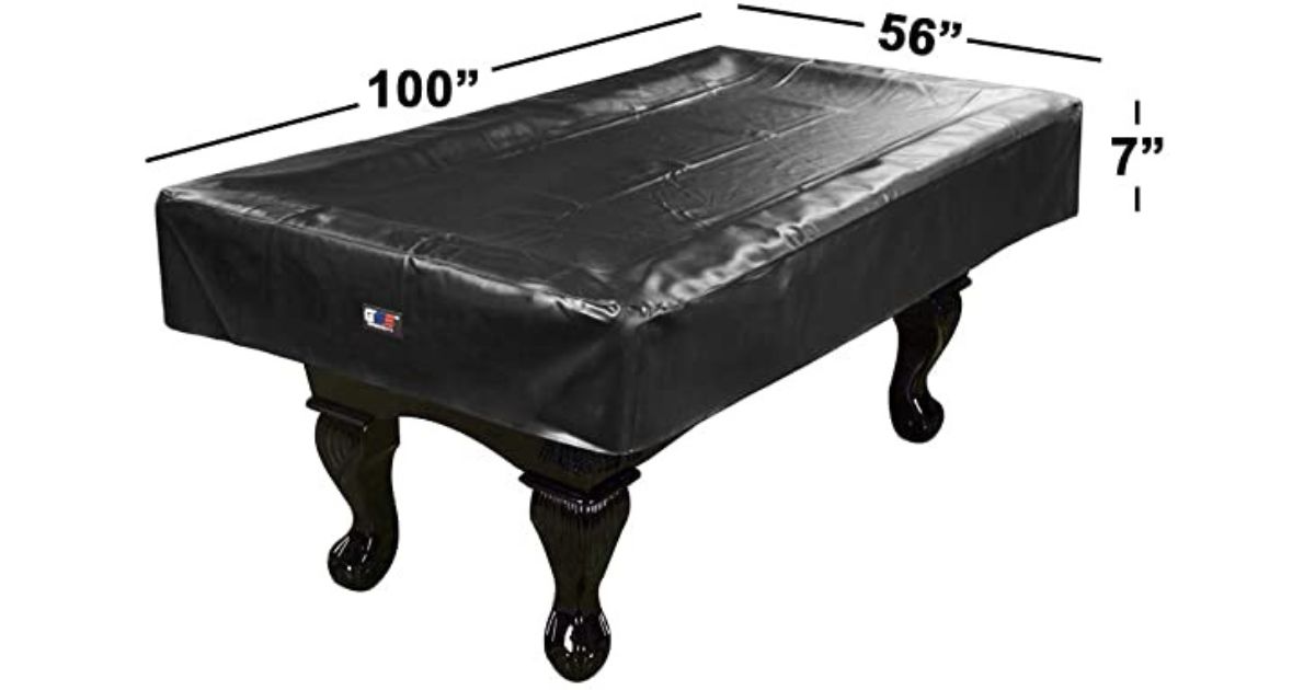 GSE Games & Sports Expert 7’/8’/9′ Heavy Duty Leatherette Pool Table Covers