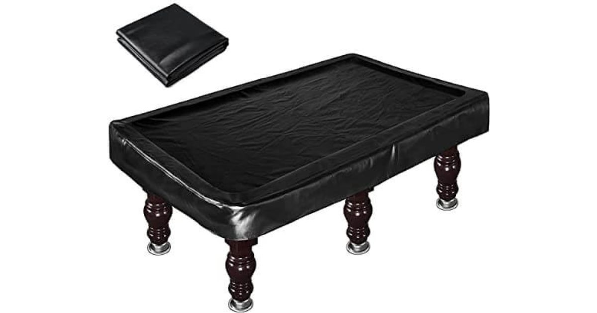 Kohree 8 Foot Heavy Duty Leatherette Pool Table Covers