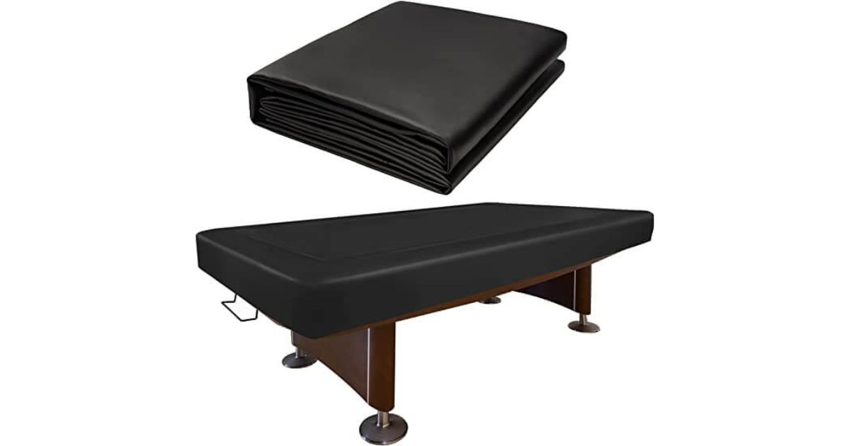 NEXCOVER Leatherette Pool Table Covering