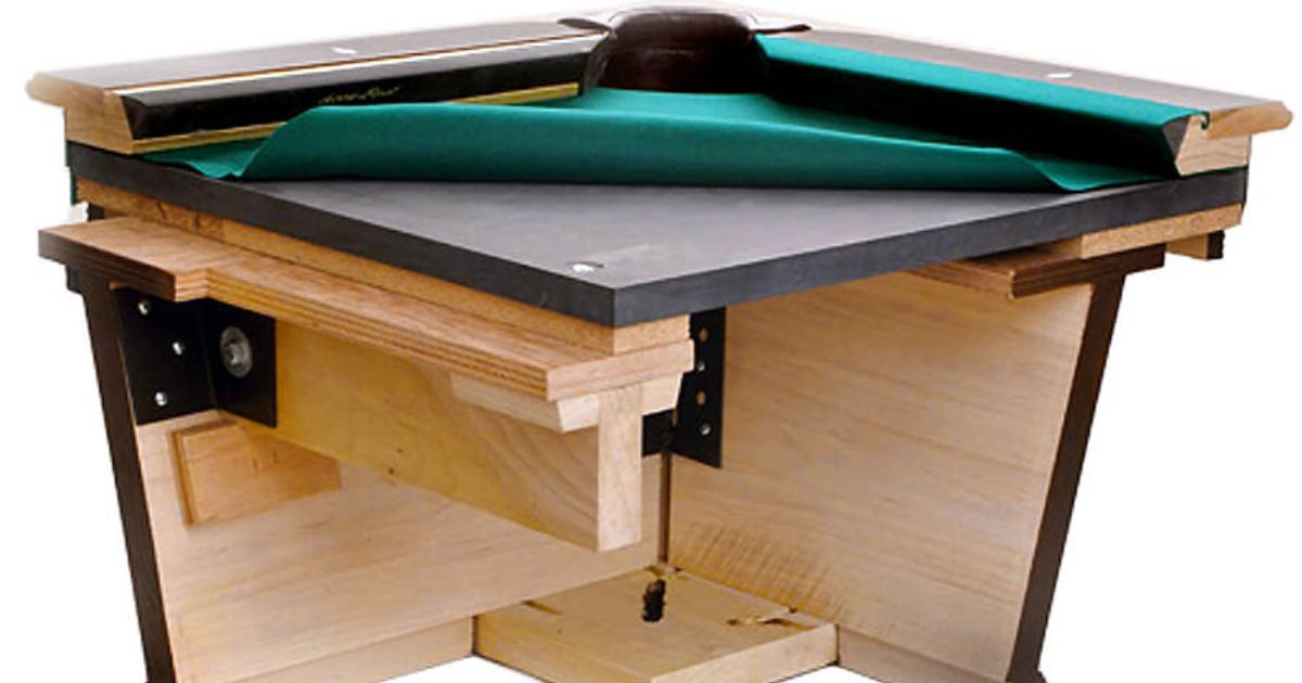 Pool table structure