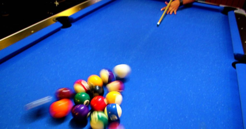 how to break in pool 5
