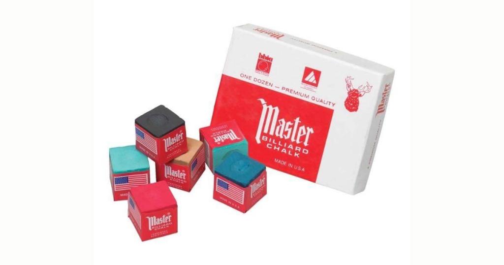 1. Master Chalk (Box of 12 Cues)