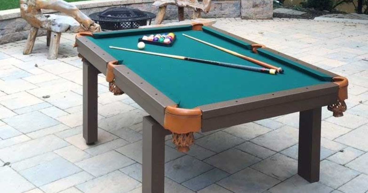 Paradise Outdoor Pool Table