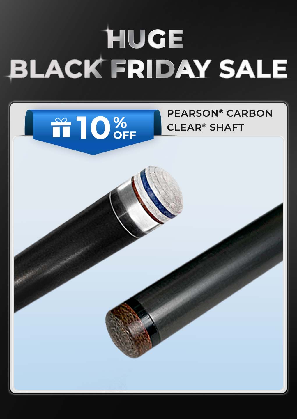 10% Off All Carbon Fiber Shafts