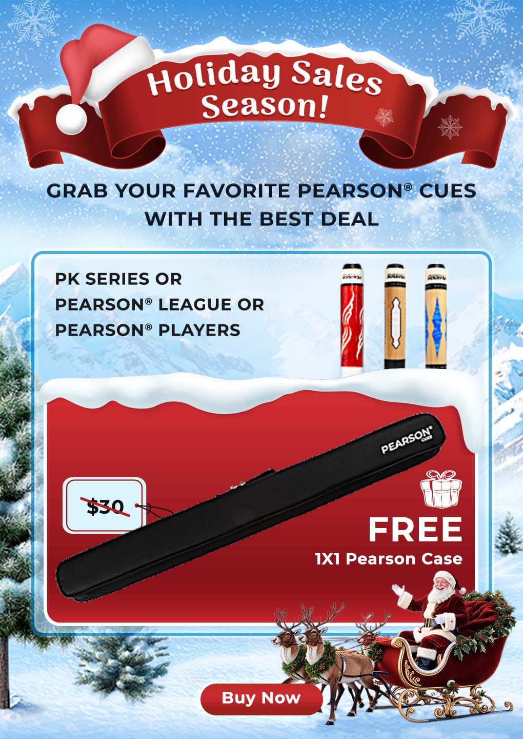 Year End Sales - Free 1x1 Case