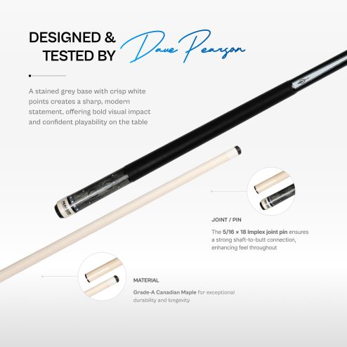 Pearson Encore Cue Grey - 01