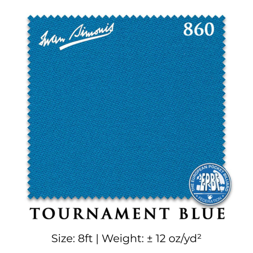 860 x 66" Tournament Blue™ *HR* 8 foot