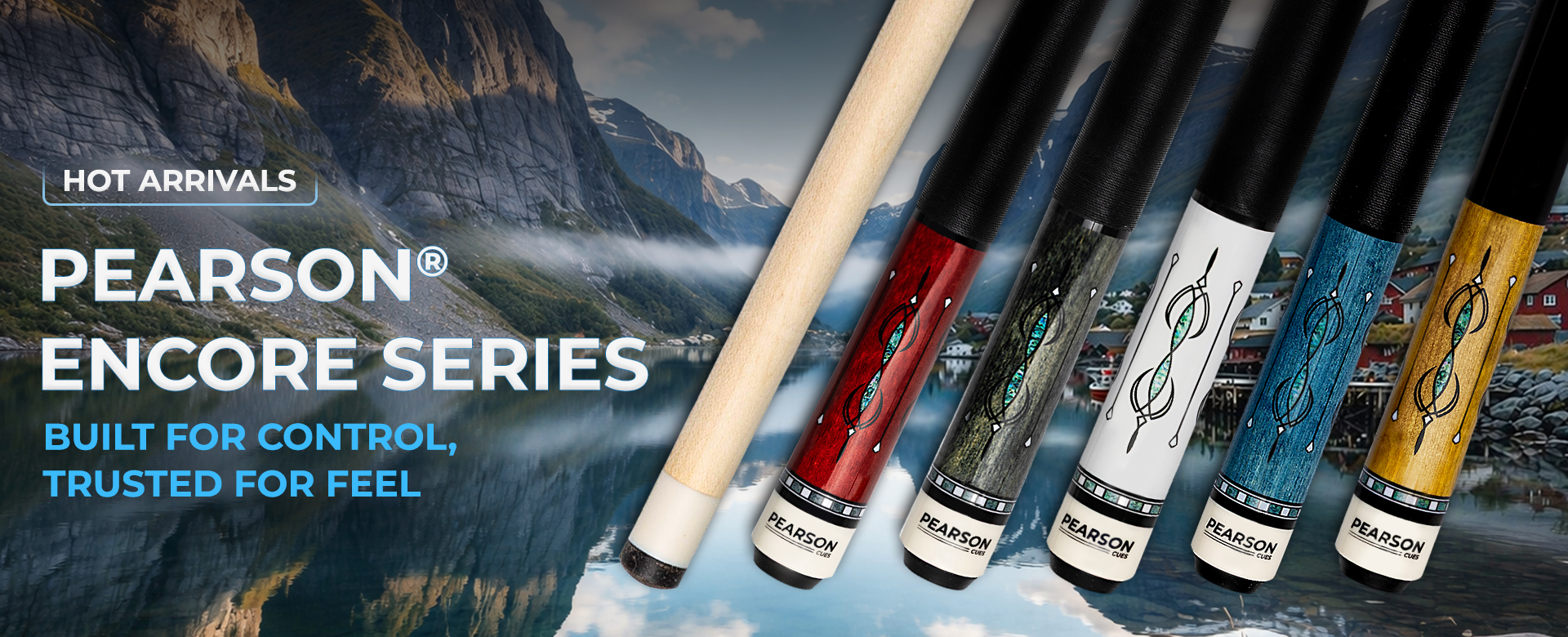 Pearson Encore Series built for control, trusted for feel