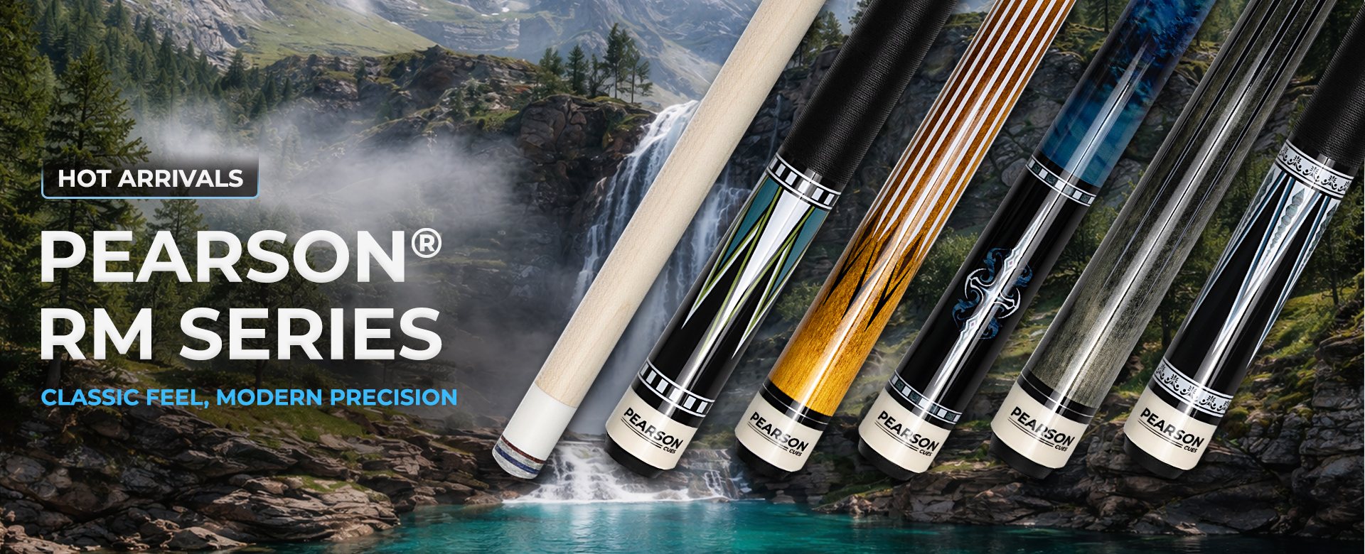 Pearson RM Series, classic feel, modern precision