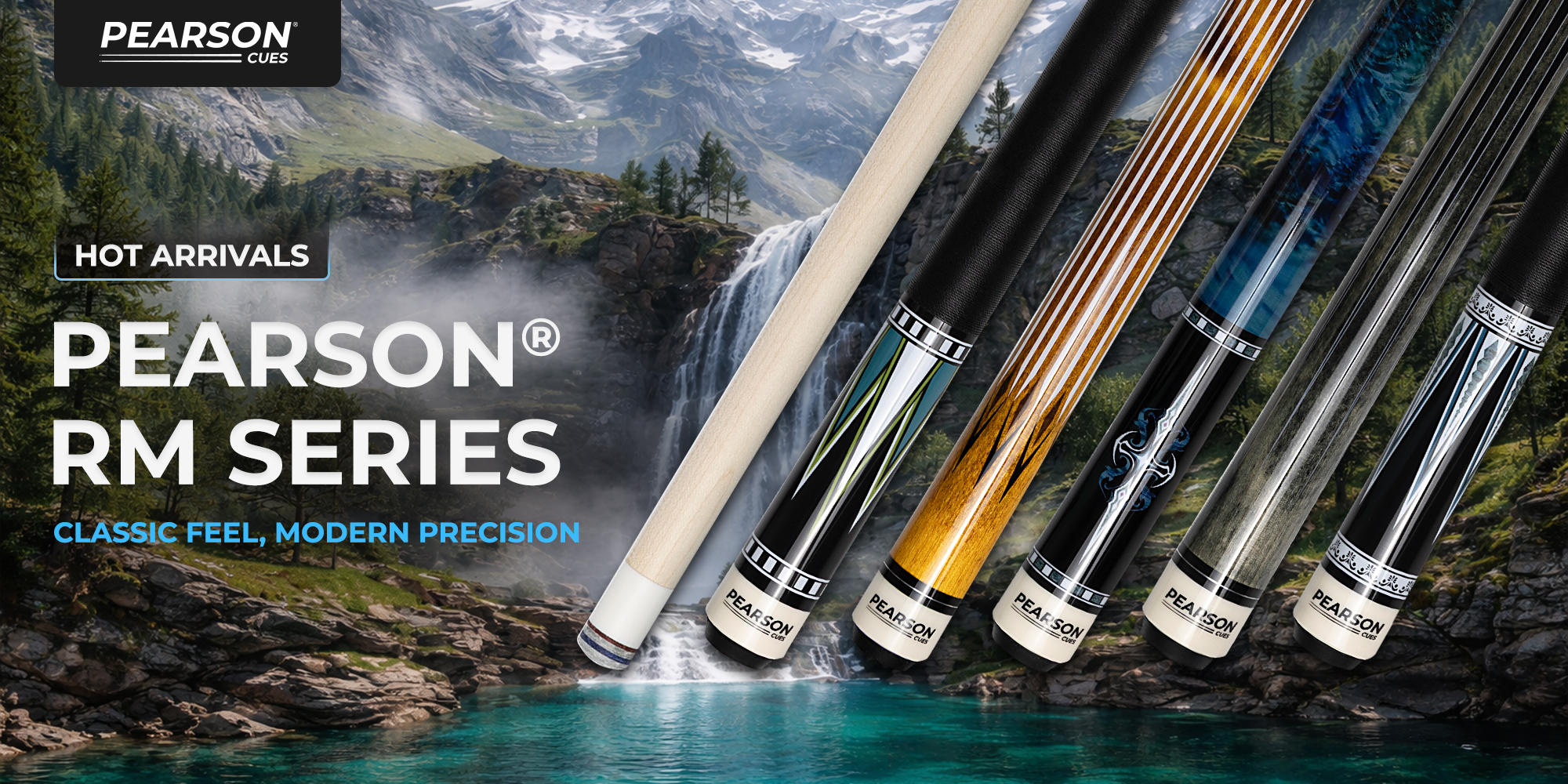 Pearson RM Series, classic feel, modern precision